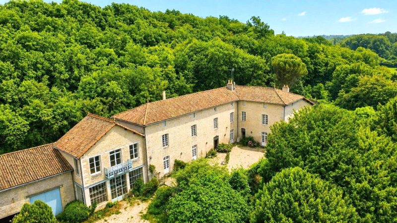 Demeure de Prestige du XVIIIe Siècle à Lizant (86400) – Domaine d'Exception de 3,5 Hectares avec
Piscine, Orangerie et Pigeonnier du XVIe